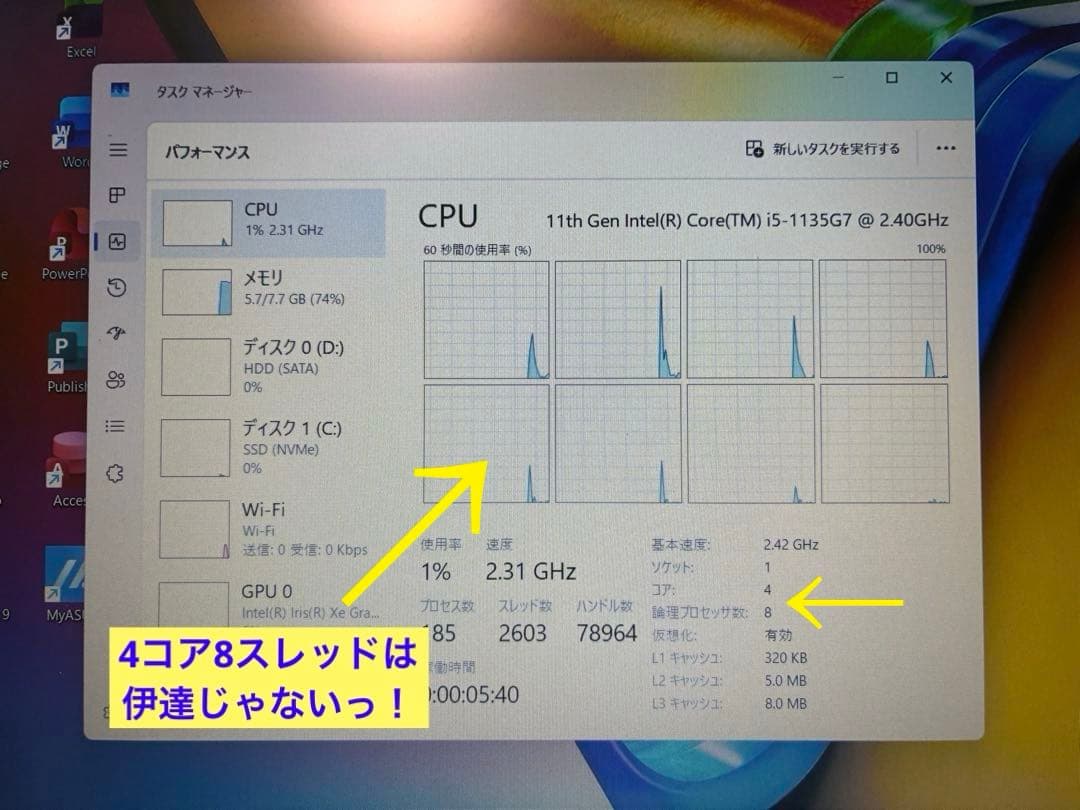 asus vivobook 15 K513 液晶新品　Office付き