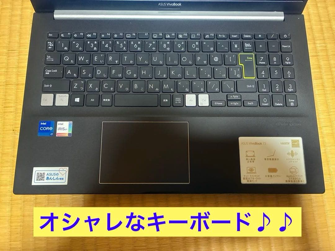 asus vivobook 15 K513 液晶新品　Office付き