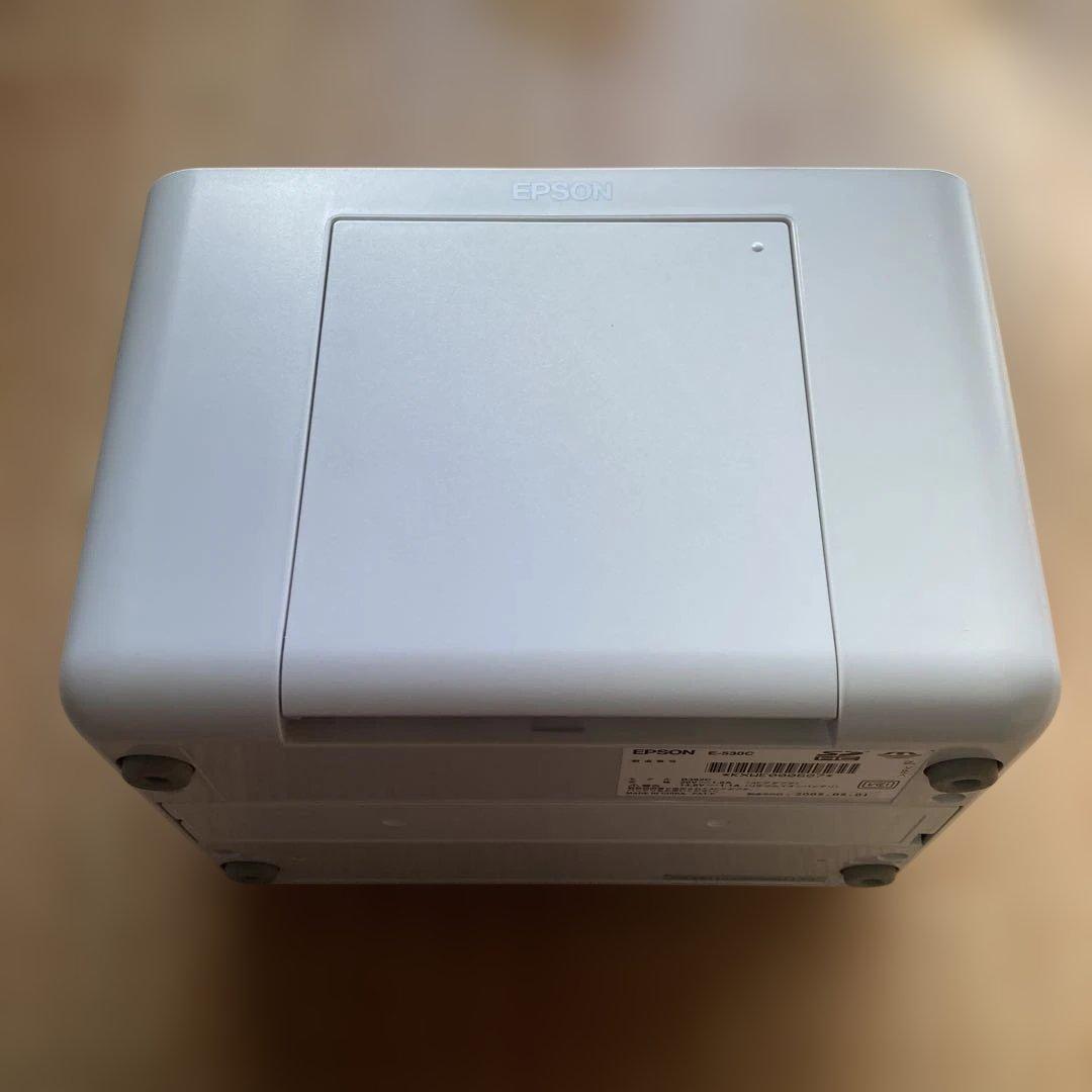 EPSON E-530C カラリオ ミーフォトプリンター　未使用インク、用紙付