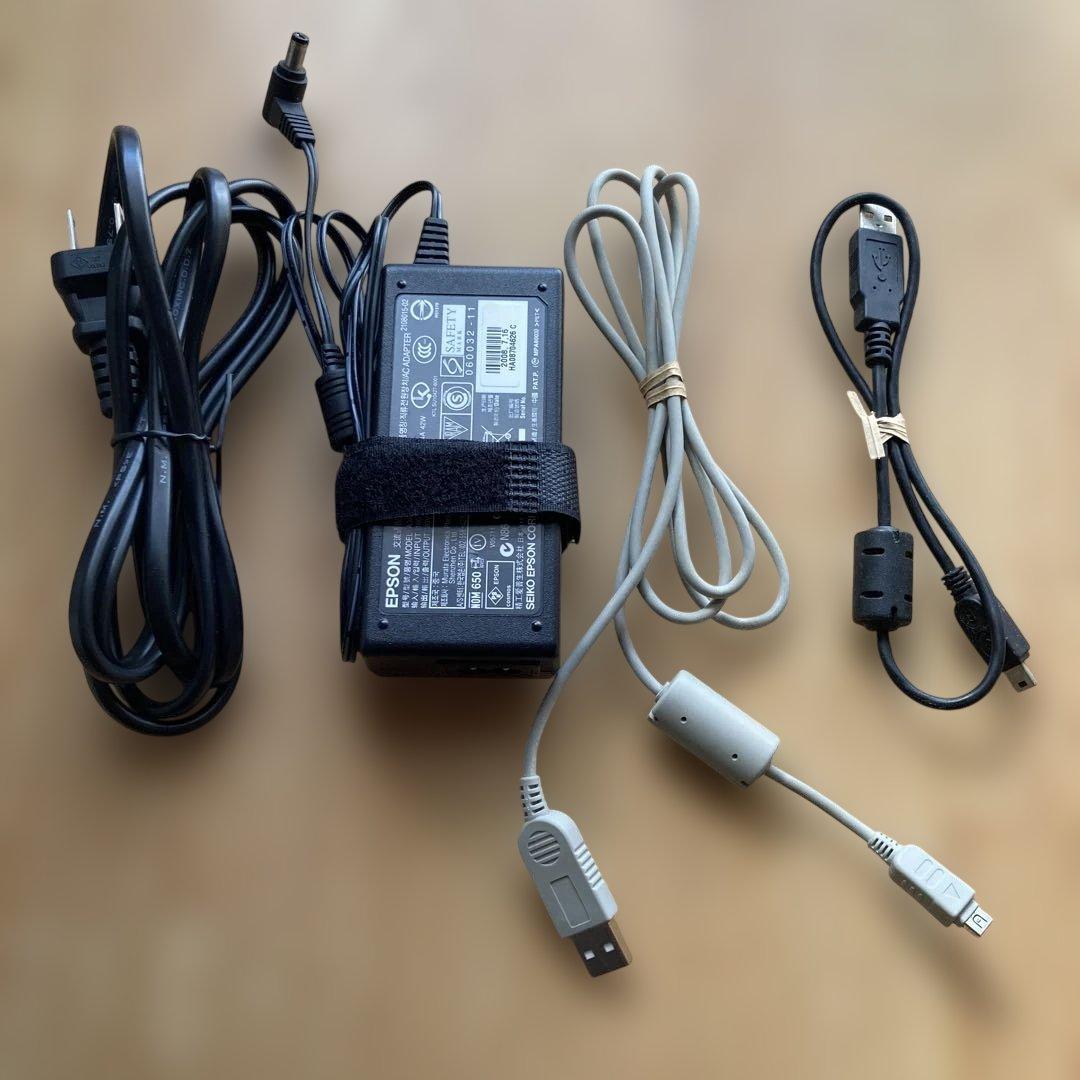 EPSON E-530C カラリオ ミーフォトプリンター　未使用インク、用紙付