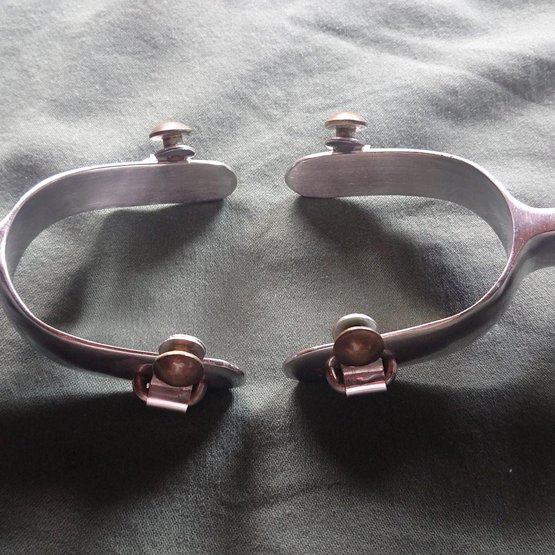 拍車 ウェスタンブーツスパー カービング