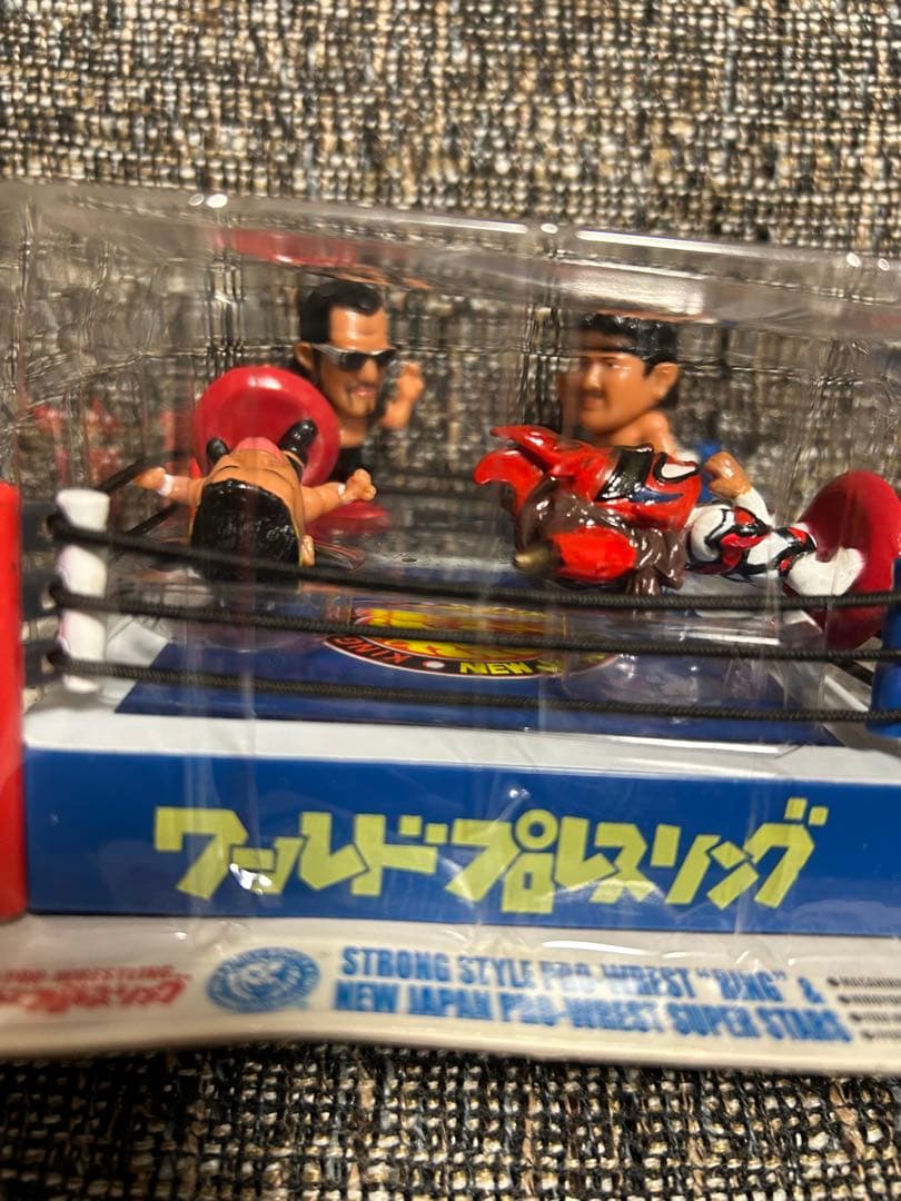 プロ格ヒーローズ★新日本プロレスリング フィギュア 天山、蝶野、ライガー、永田