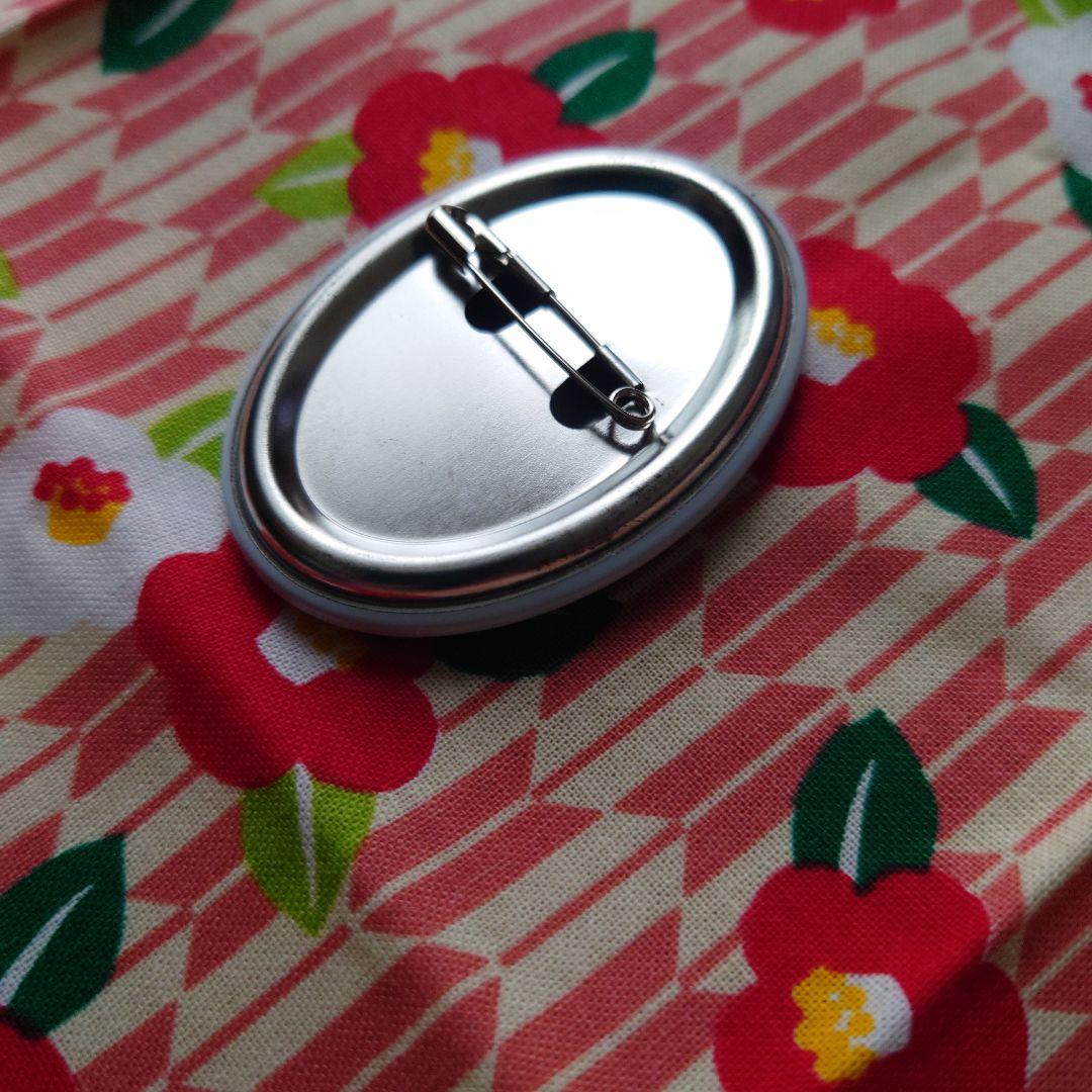 文豪ストレイドッグス　ブローチ風　缶バッジ　中原中也