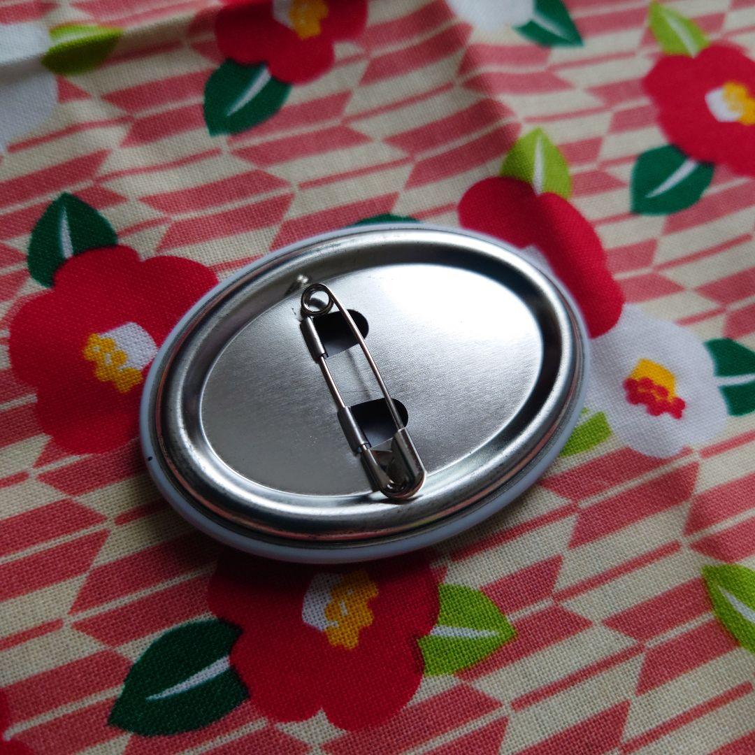 文豪ストレイドッグス　ブローチ風　缶バッジ　中原中也