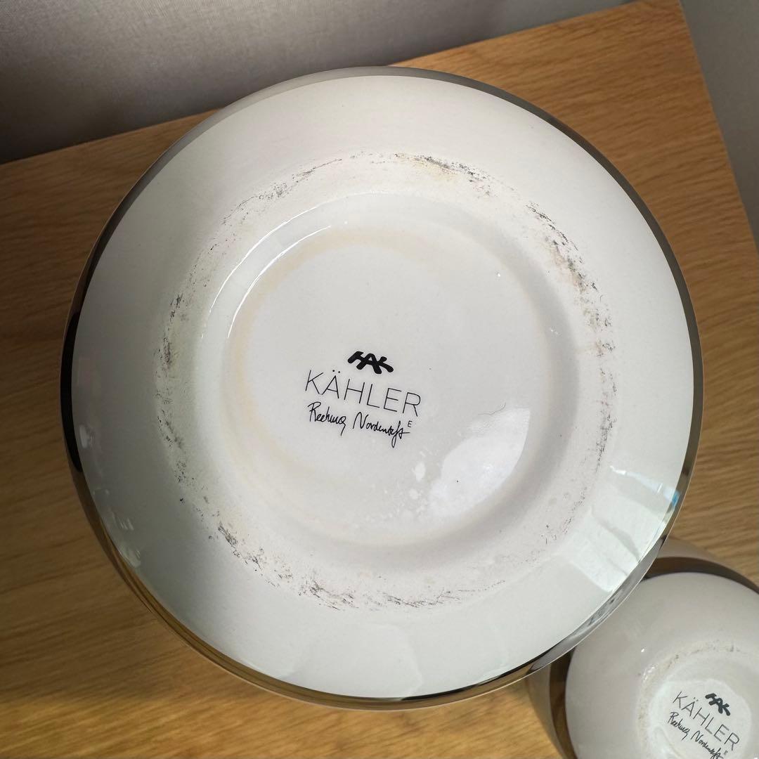 KAHLER（ケーラー） OMAGIO（オマジオ）シルバー S&M 2点セット