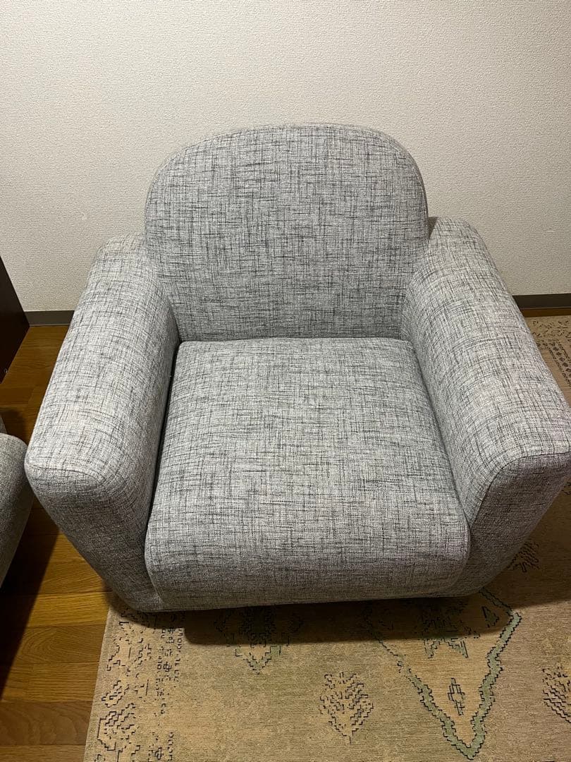 送料込み　フランフランのヌボラ1人掛けソファ