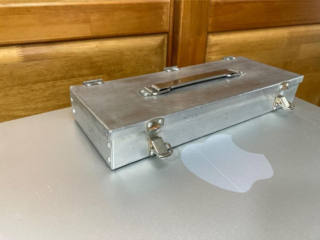 手作りアルミの小物入れ　筆箱などに❗️