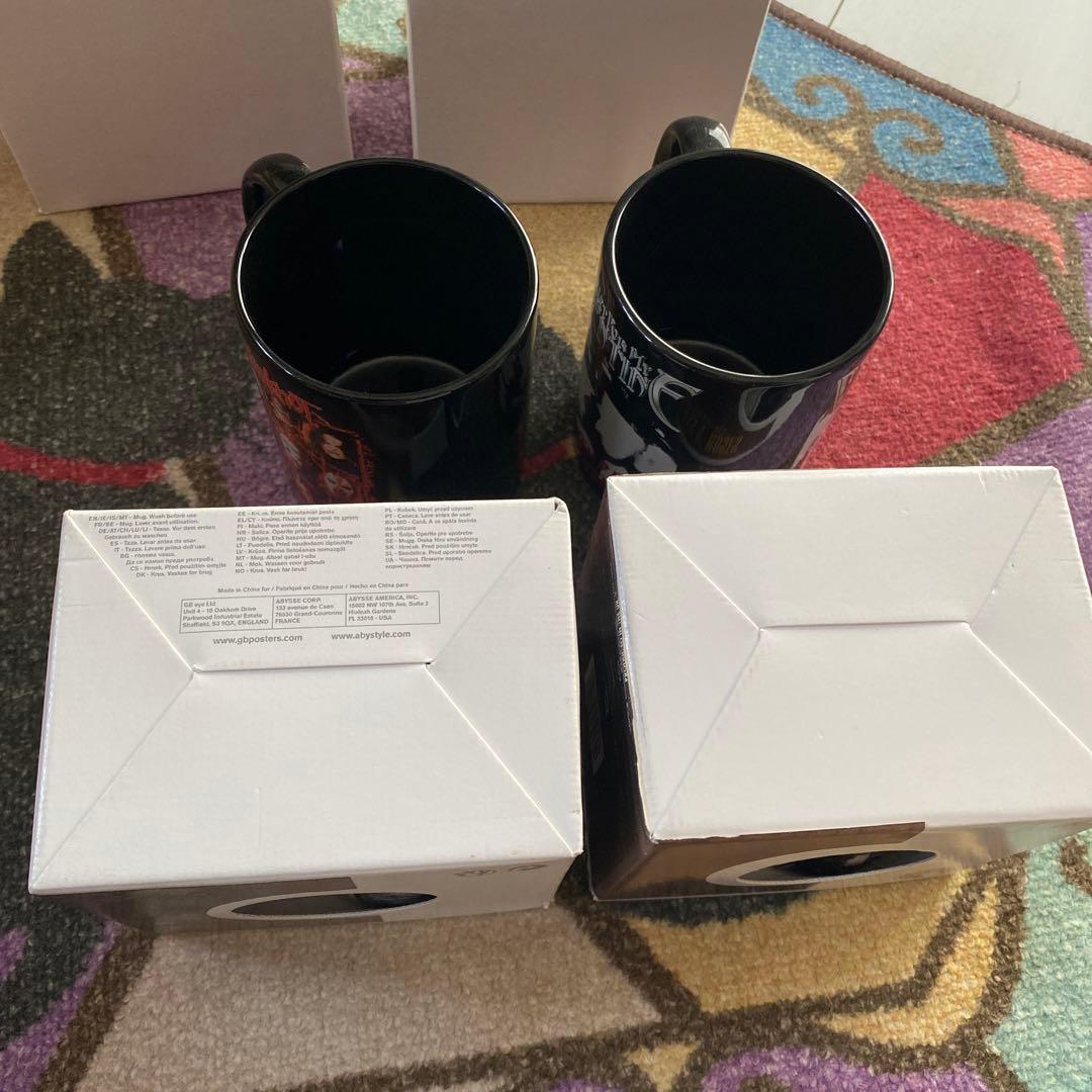 未使用品　guns n' roses ガンズアンドローゼス　マグカップ4個セット