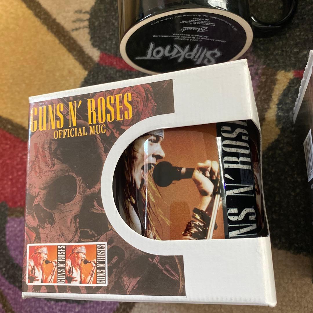 未使用品　guns n' roses ガンズアンドローゼス　マグカップ4個セット