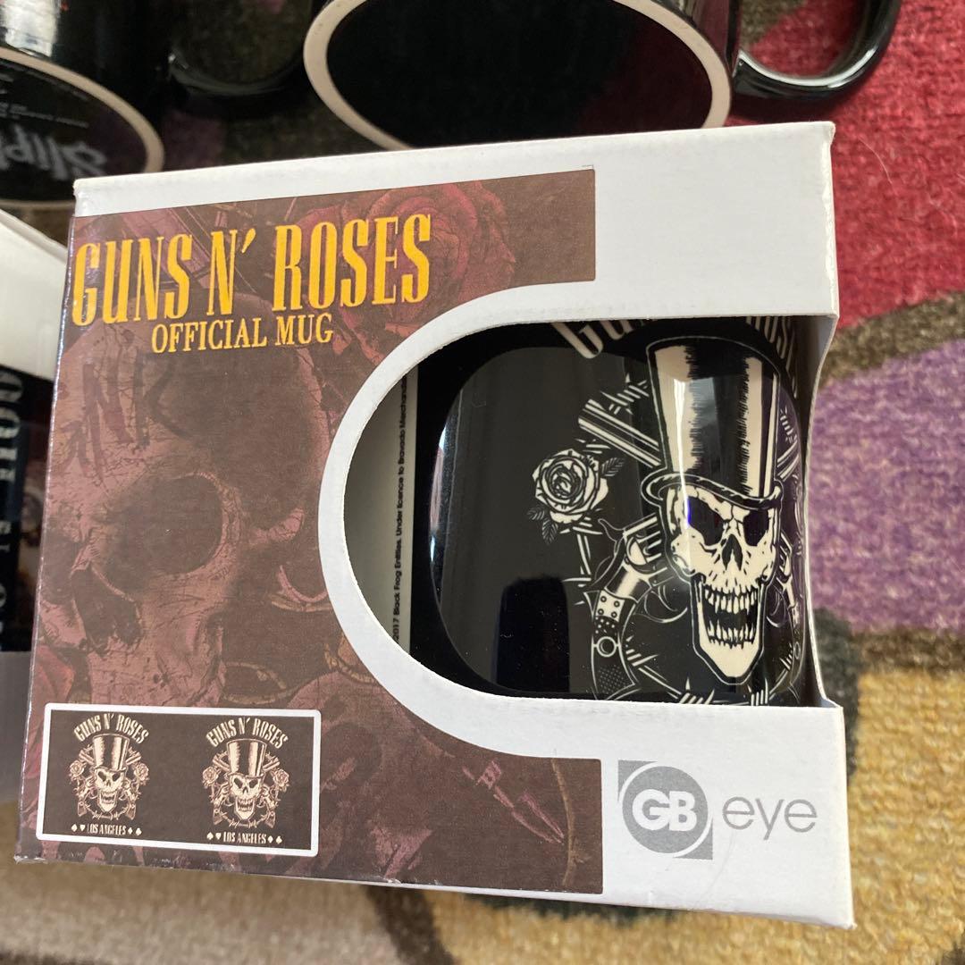 未使用品　guns n' roses ガンズアンドローゼス　マグカップ4個セット