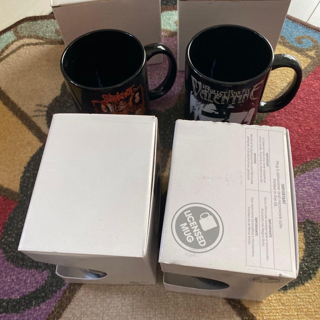 未使用品　guns n' roses ガンズアンドローゼス　マグカップ4個セット