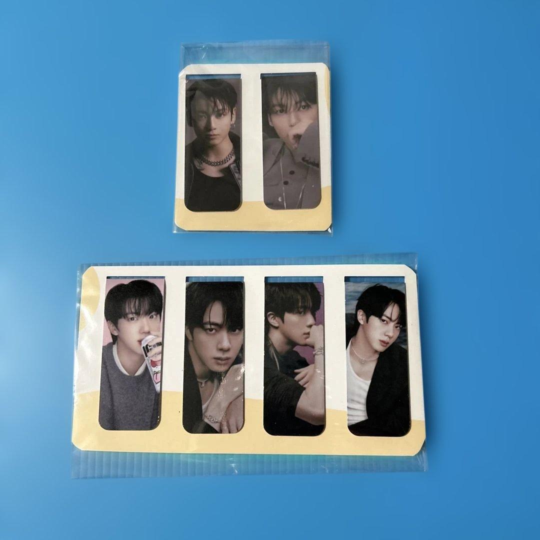 BTS Jungkook •JIN マグネットブックマークセット