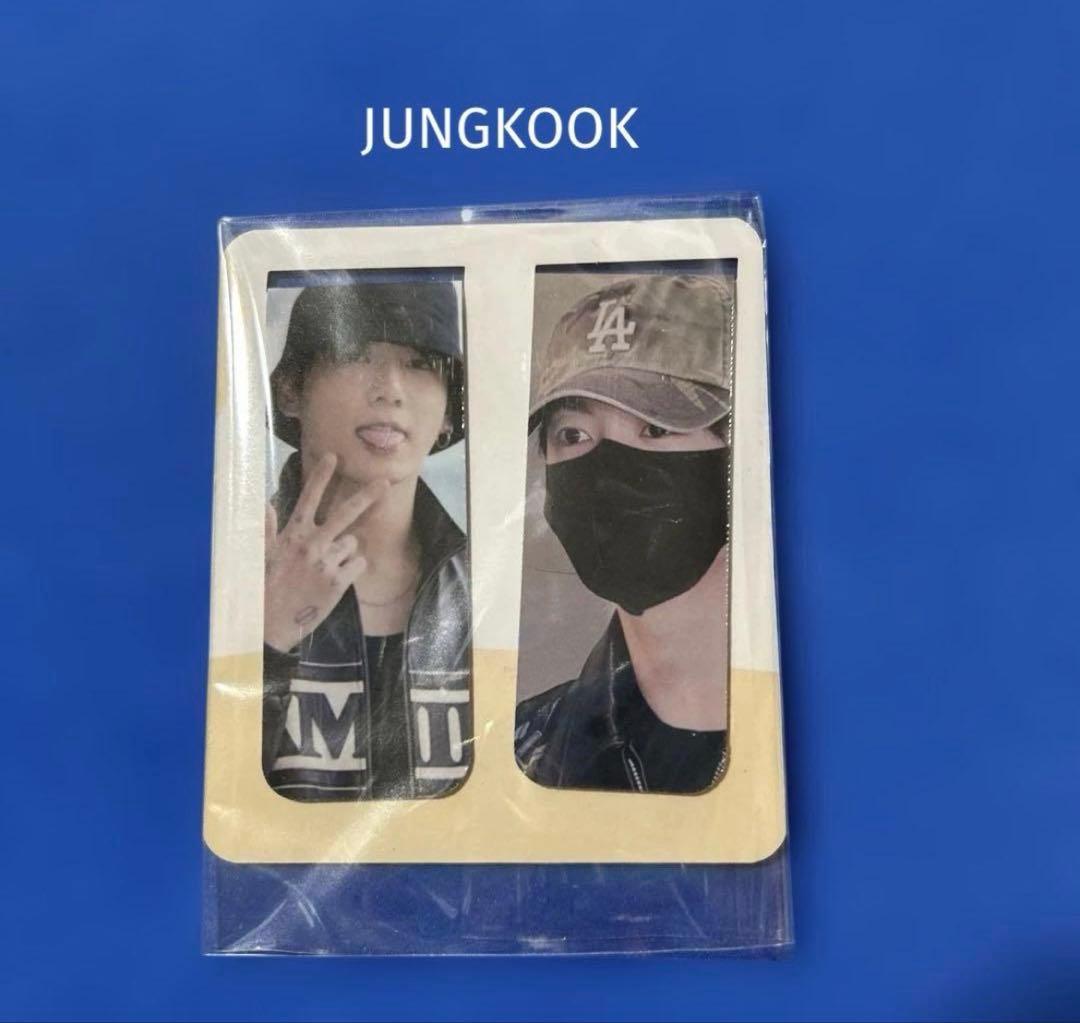BTS Jungkook •JIN マグネットブックマークセット