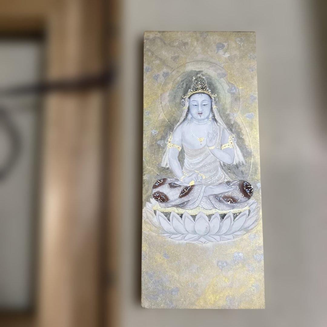 觀音　山平義正　額装