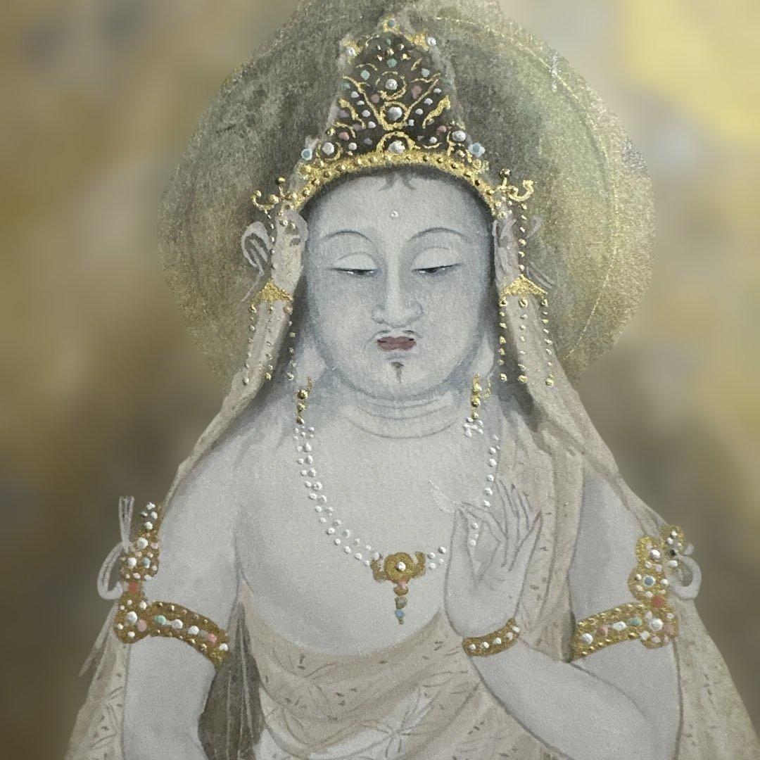 觀音　山平義正　額装