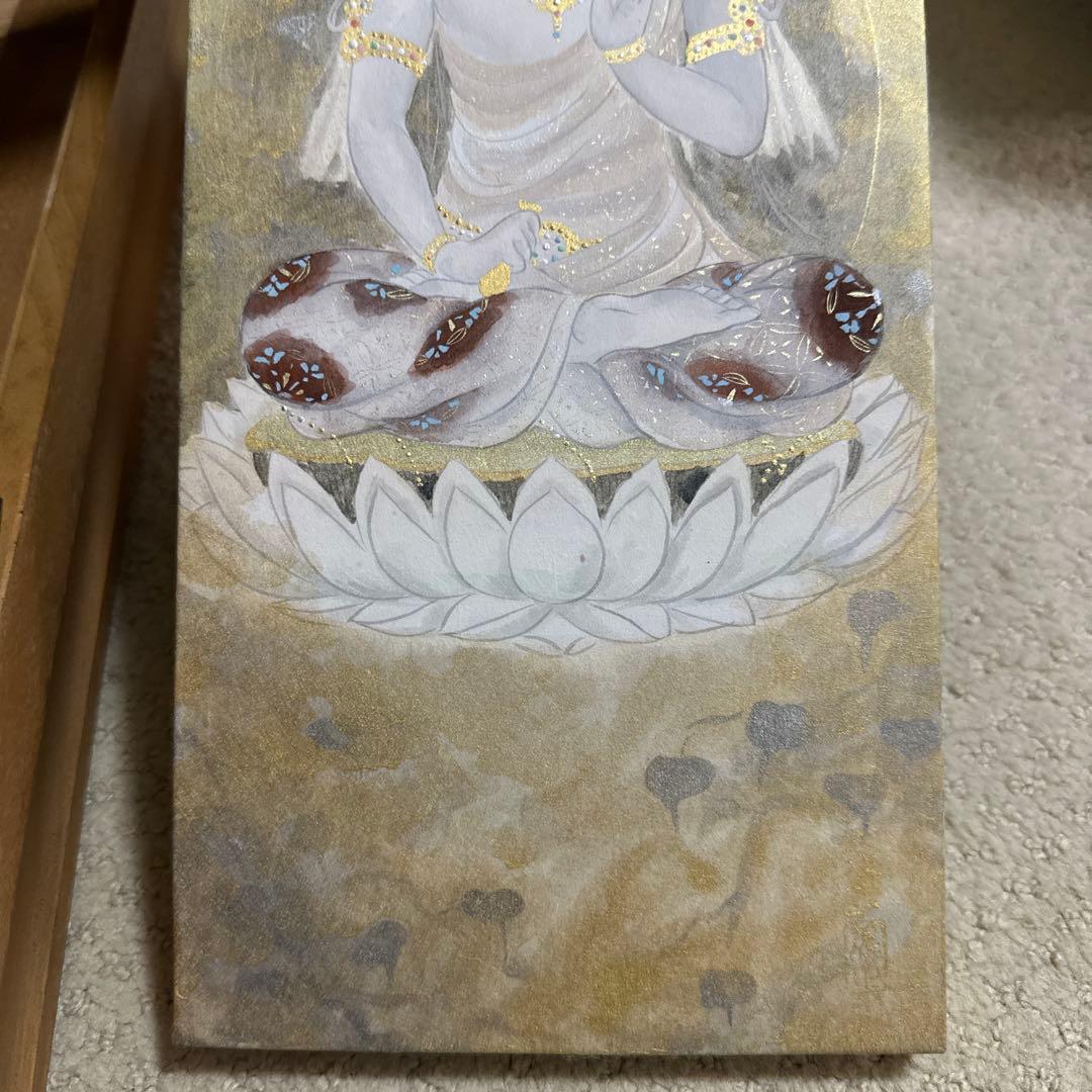 觀音　山平義正　額装