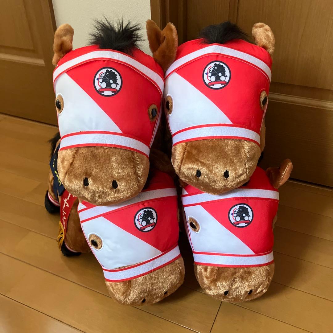 サラブレッドコレクション　ふわふわBIGぬいぐるみ フォーエバーヤング　4体