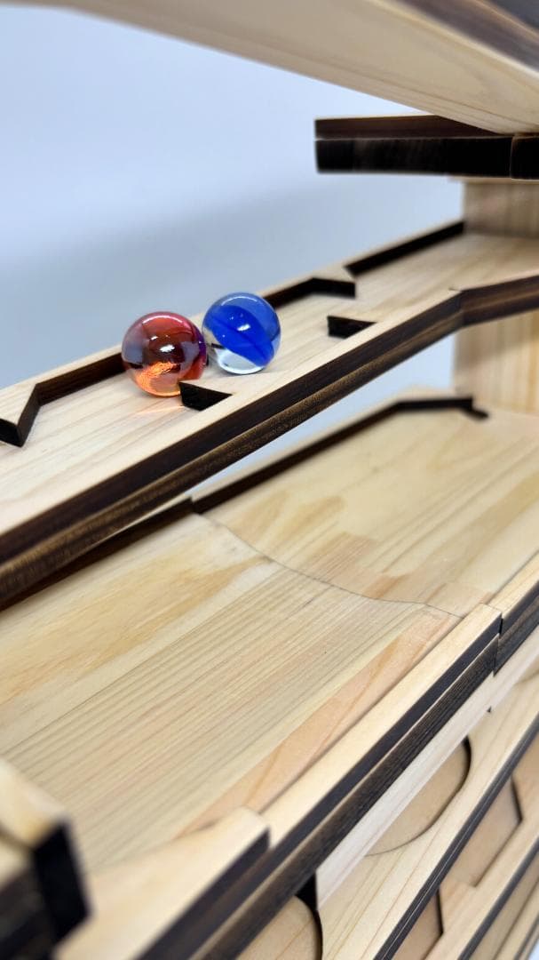 ビー玉コースター 「マッタリンコ」入園・卒園・入学・こどもの日のプレゼントに！