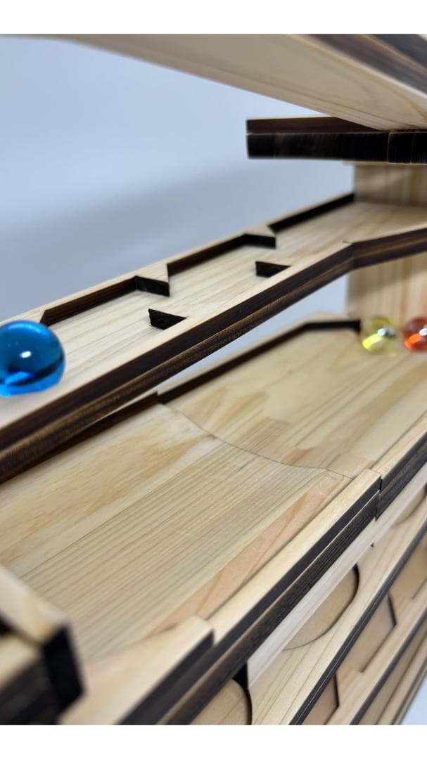 ビー玉コースター 「マッタリンコ」入園・卒園・入学・こどもの日のプレゼントに！