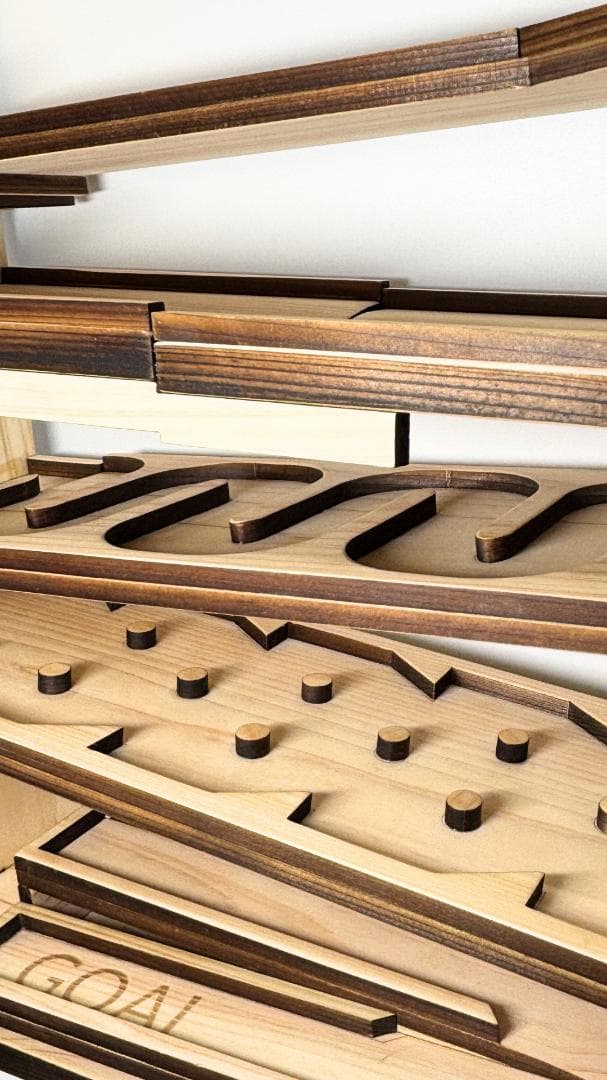 ビー玉コースター 「マッタリンコ」入園・卒園・入学・こどもの日のプレゼントに！