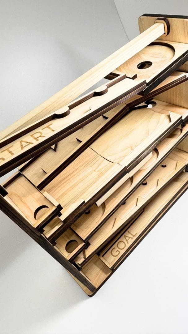 ビー玉コースター 「マッタリンコ」入園・卒園・入学・こどもの日のプレゼントに！