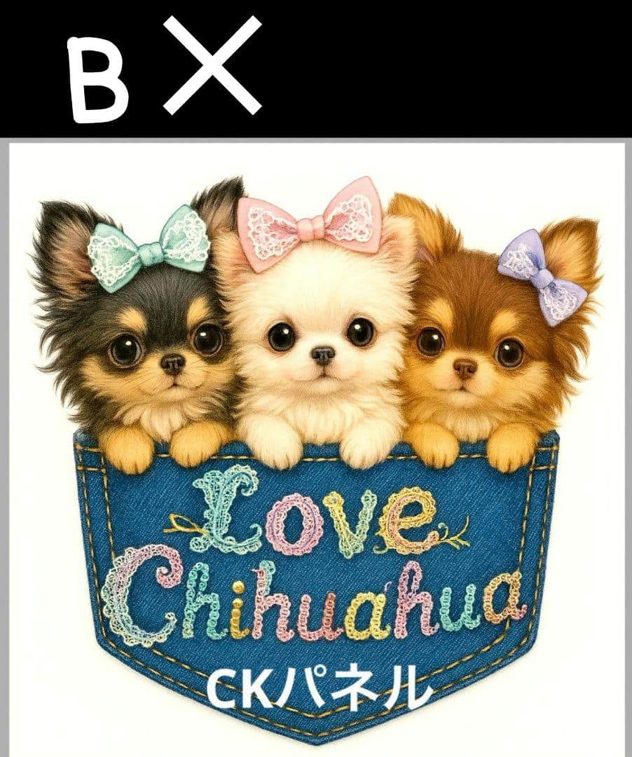 ✨️新柄✨️デニムポケット②　4/4