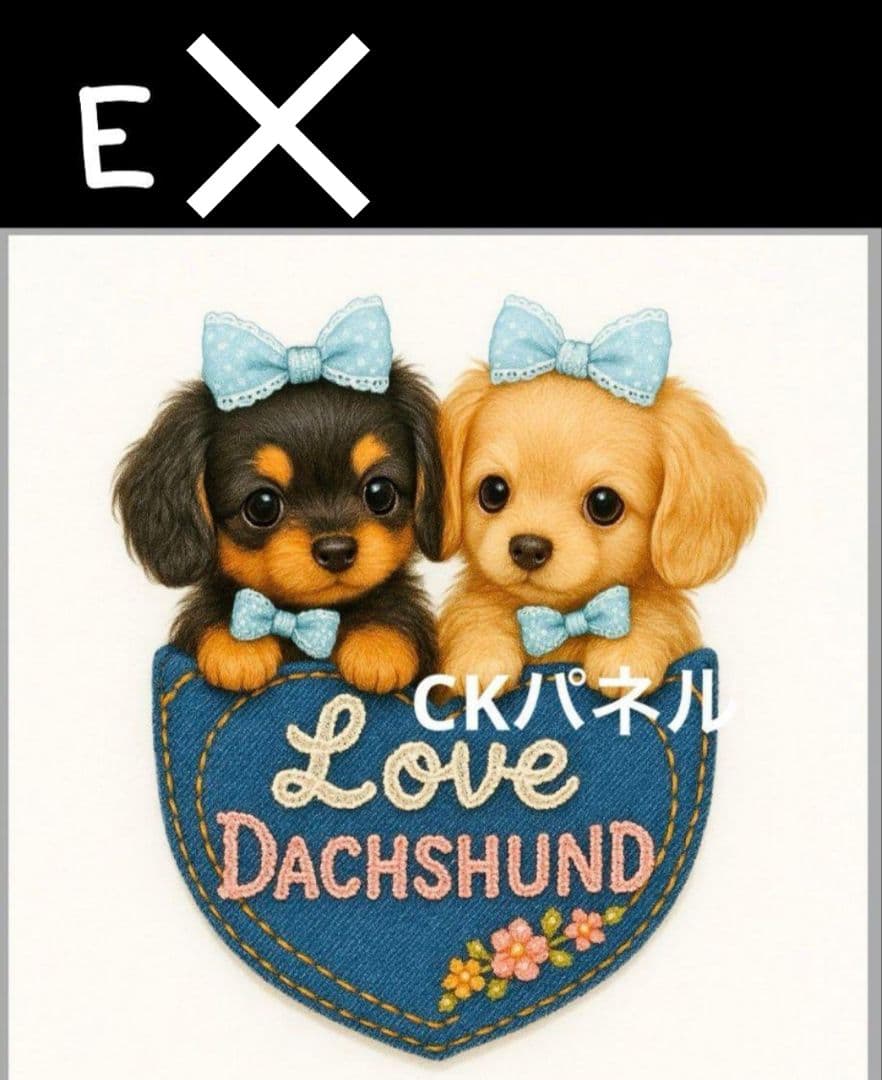 ✨️新柄✨️デニムポケット②　4/4