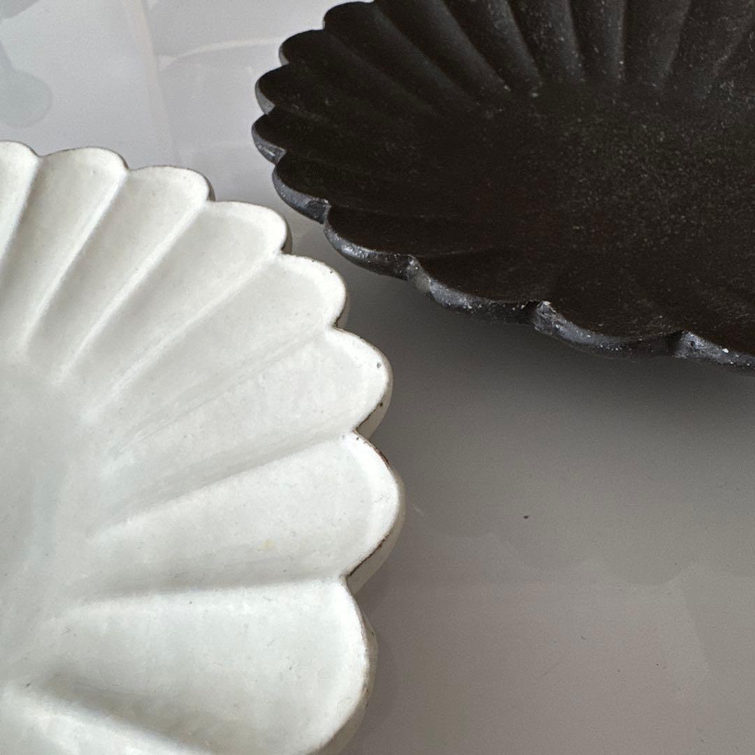 TOMO 【新品未使用】高島大樹 輪花皿 (大) 黒のみ