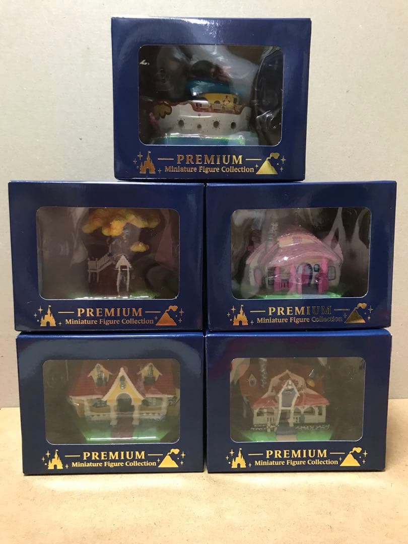 【5種コンプリートセット】未開封✨プレミアム・ミニチュアフィギュアコレクション