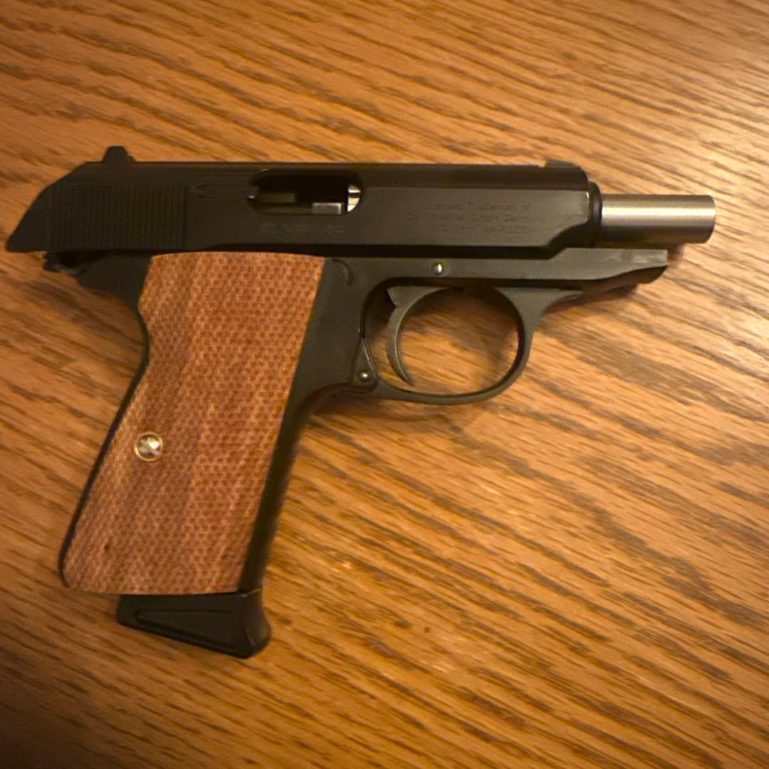 マルゼン ppk/s ガスブロ　木製グリップ　箱無し