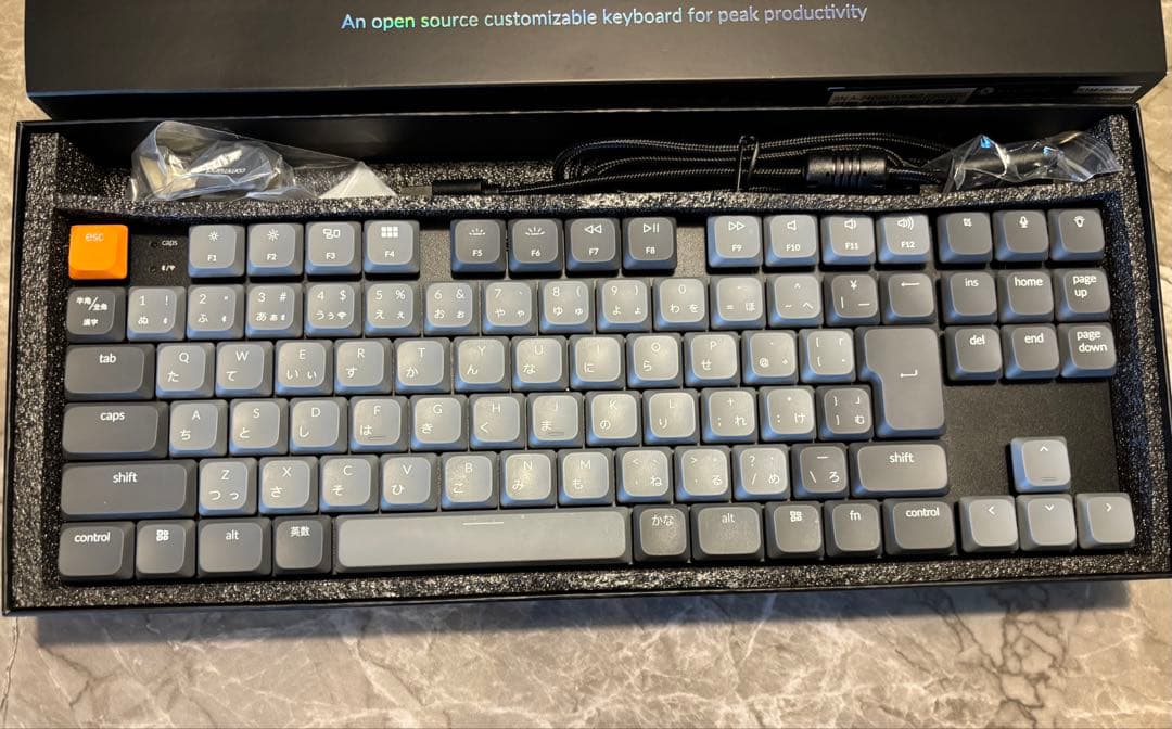 Keychron K1 Max JIS配列 静音赤軸 ヨドバシ限定モデル日本語軸