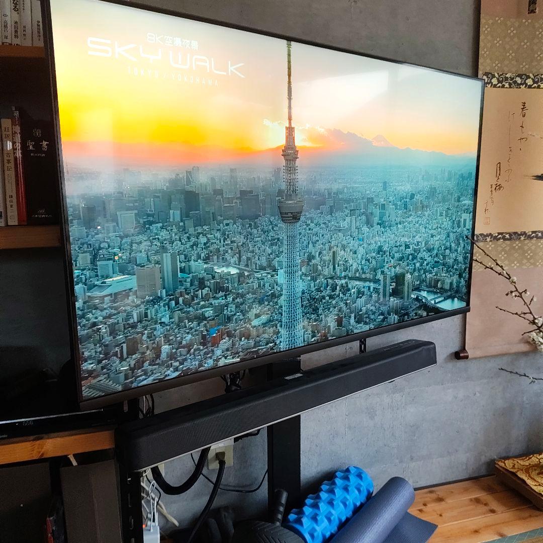 グリーンハウス 4K液晶テレビ 50インチ スタンド付