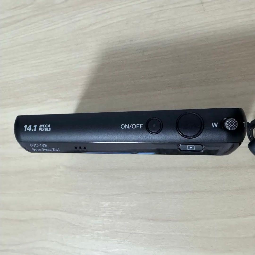 SONY Cyber-shot DSC-T99 黒 デジカメ 美！ ※充電器なし