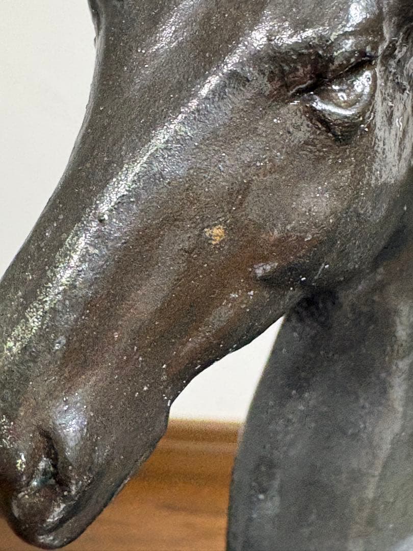 馬 銅像 置物 ブロンズ 彫刻