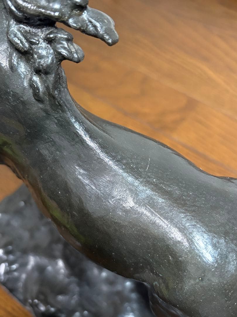馬 銅像 置物 ブロンズ 彫刻