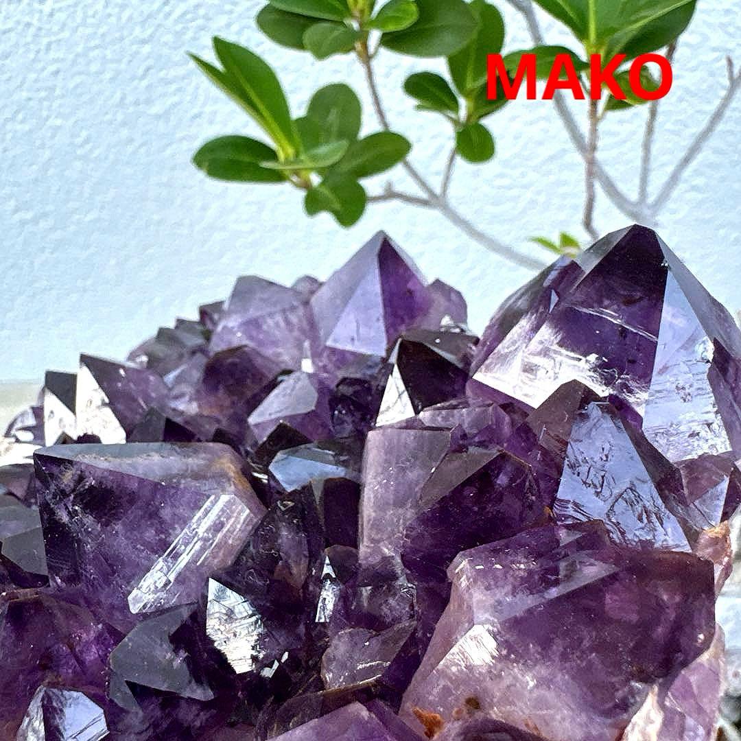 M1788☆アメジストクラスター1.5Kg☆ブラジル産☆天然石☆N50905