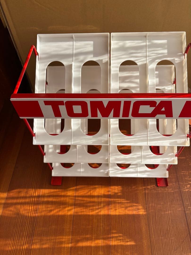 【非売品】トミカ 店頭ディスプレイラック展示３段TOMICA ミニカーラック