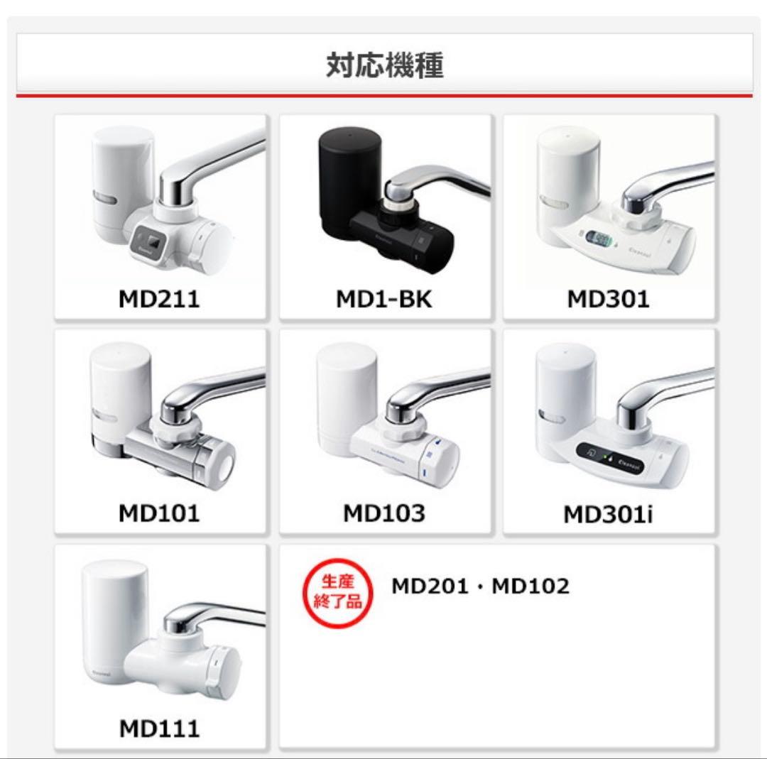 Cleansui MDC01S 浄水器カートリッジ 1年分