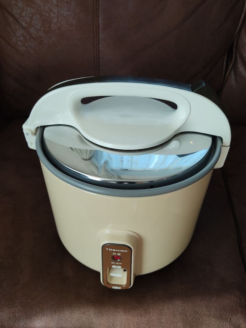 電気がま　炊飯器　レトロ　東芝