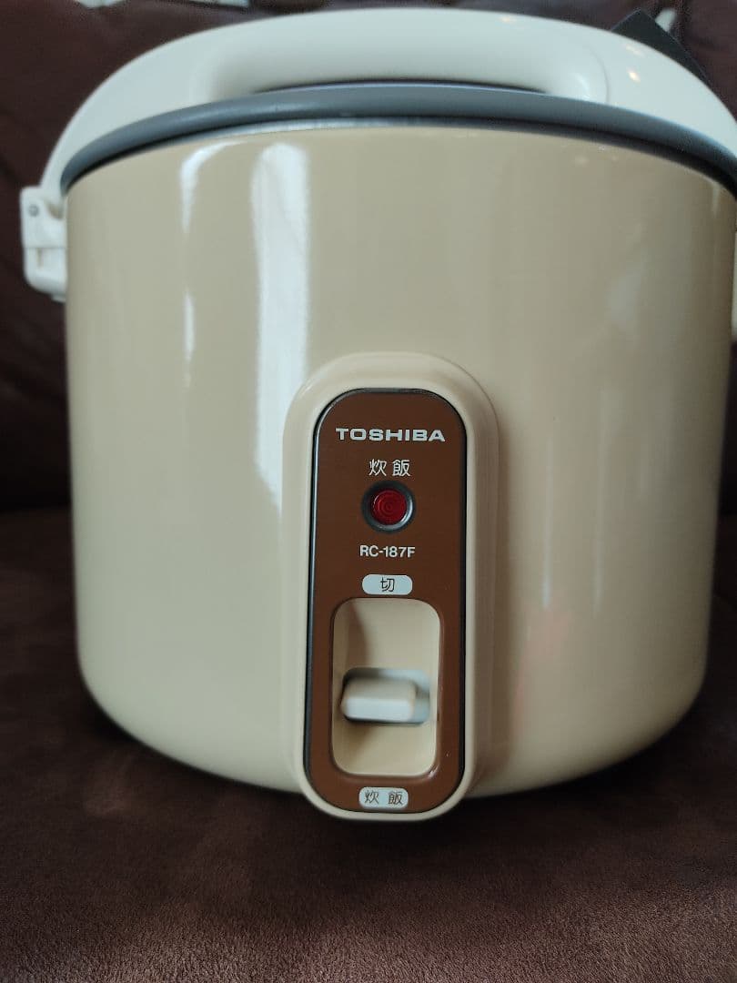 電気がま　炊飯器　レトロ　東芝