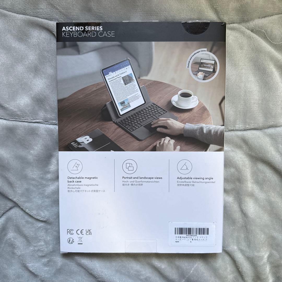 ESR ASCEND Keyboard Case iPad Air 11インチ用