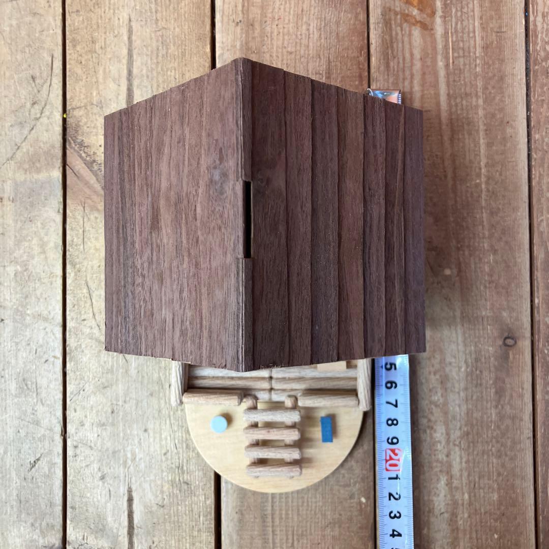 3F 【木製】貯金箱 ログハウス風 ミニチュアハウス インテリア 雑貨