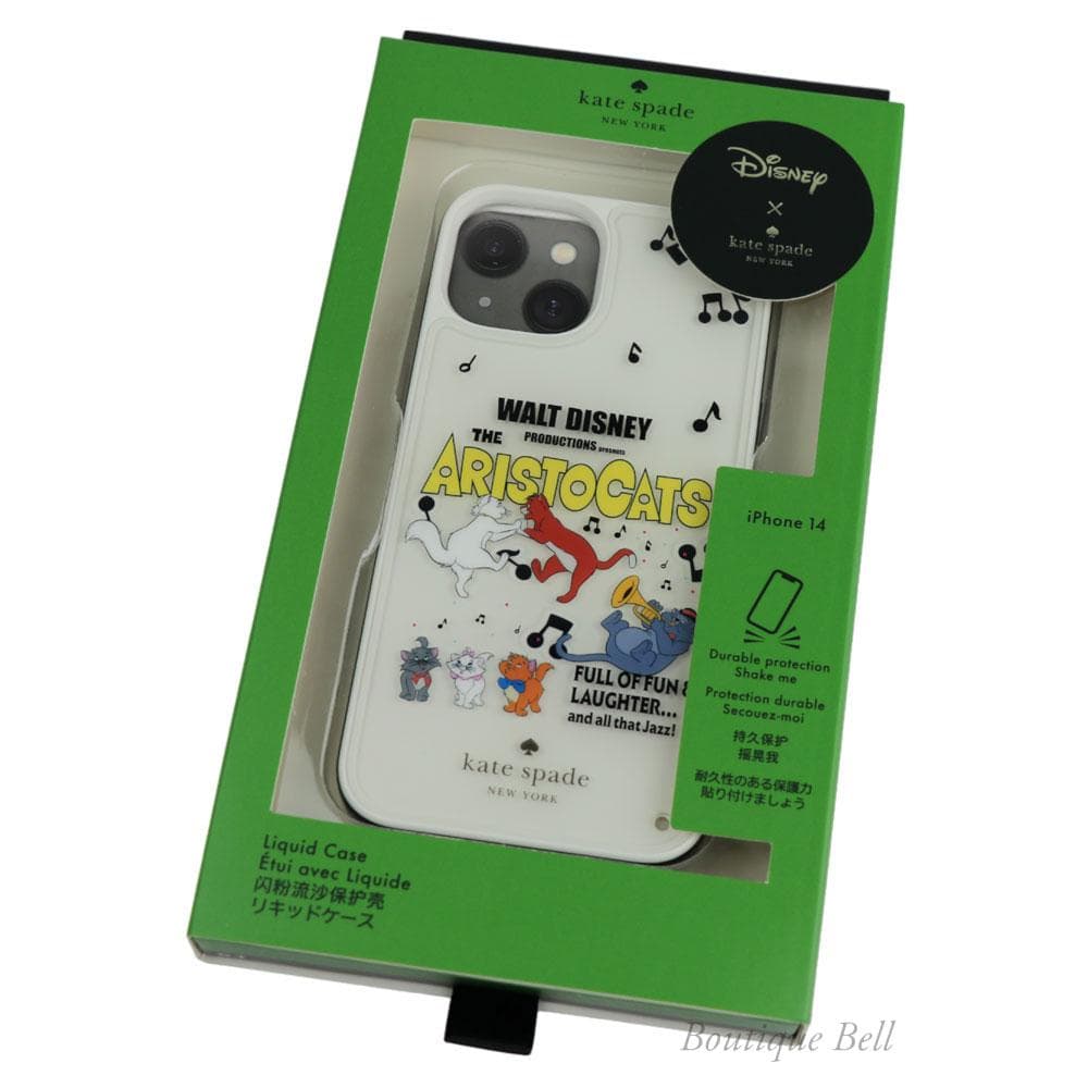 【ケイトスペード】アリストキャット iPhone14 iPhone13ケース