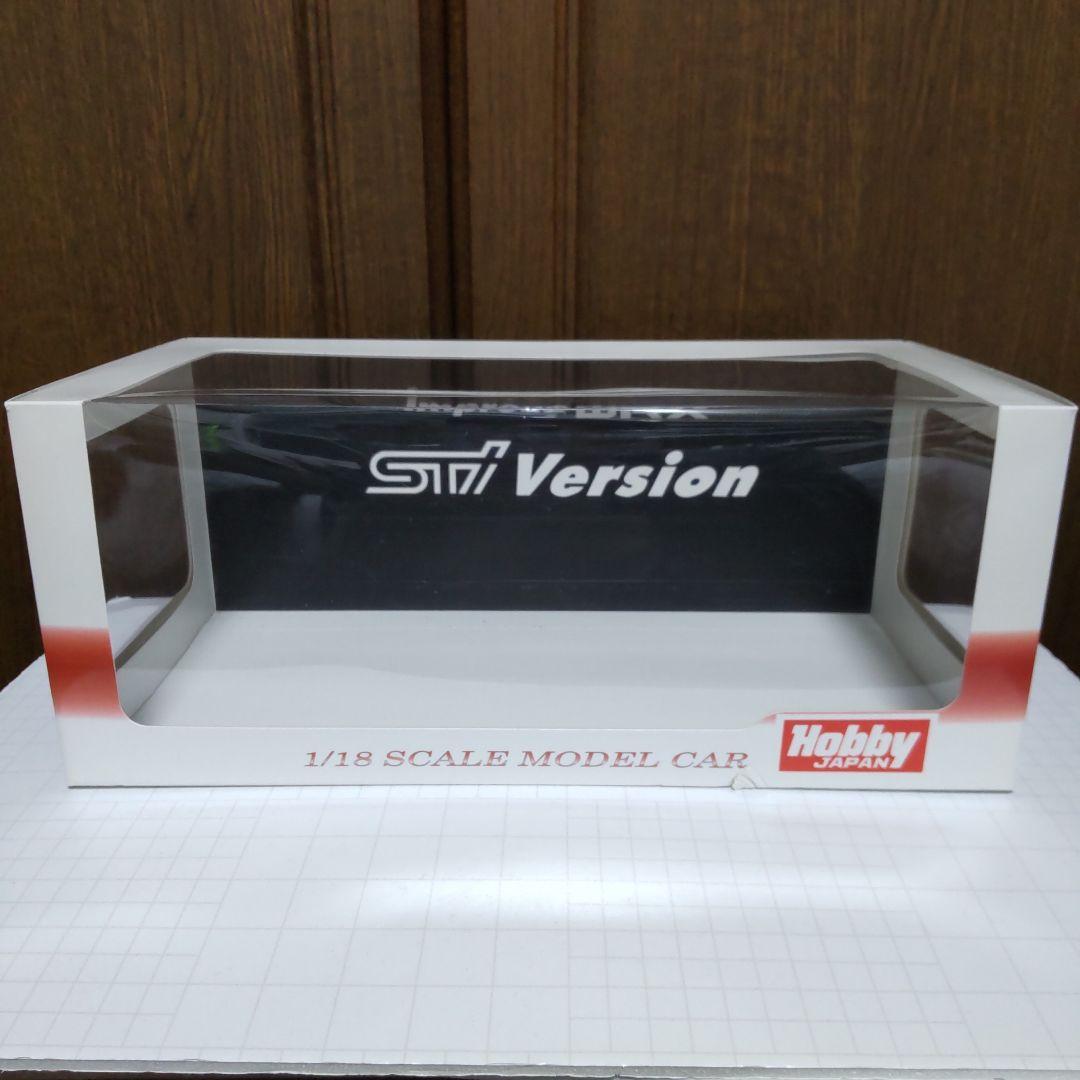 スバル インプレッサ WRX タイプR STi 1/18 ホビージャパン