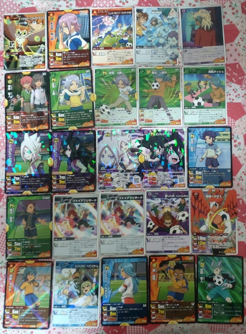 イナズマイレブンGO トレーディング カード まとめ売り TCG　キラ