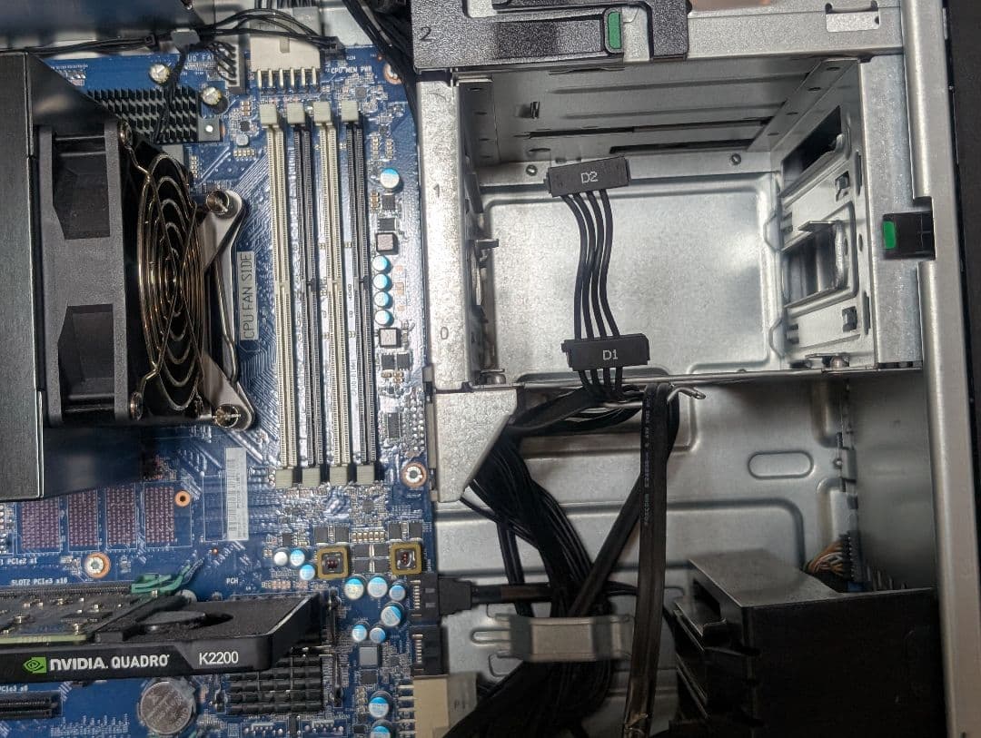 HP Z440 ワークステーションQuadro K2200