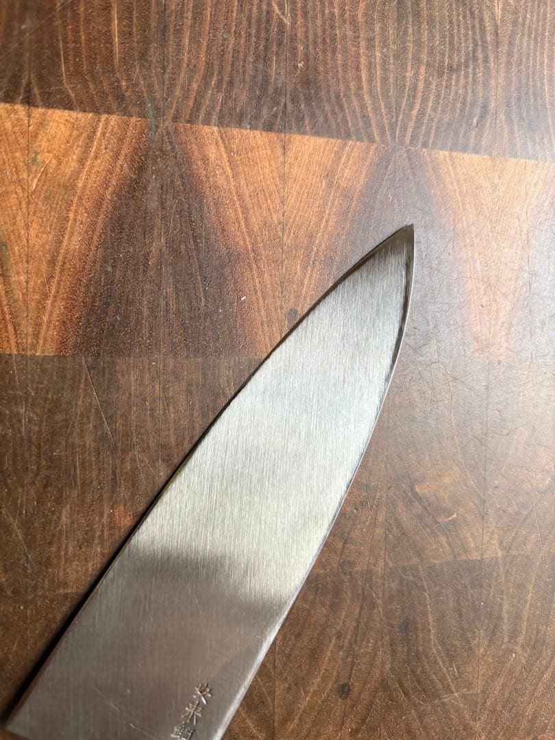 堺打刃物　舟行　出刃　霞150mm 5寸　包丁　白鋼　和包丁　釣り　未使用　水牛