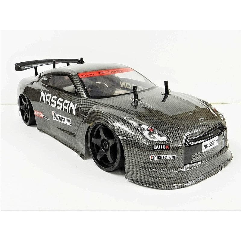 ターボ機能付き 1/10スケール ドリフトラジコン GR001 ブラック RTR