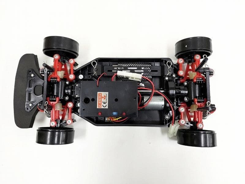 ターボ機能付き 1/10スケール ドリフトラジコン GR001 ブラック RTR