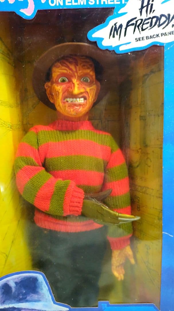 希少【未使用】エルム街の悪夢 フレディ Freddy トーキング フィギュア